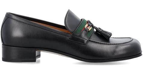 gucci tassel loafer|gucci patent loafers.